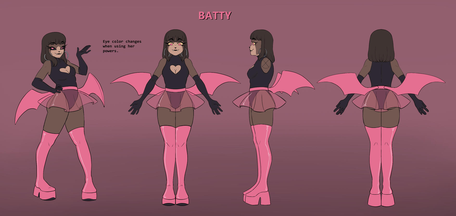 Batty fullbody design