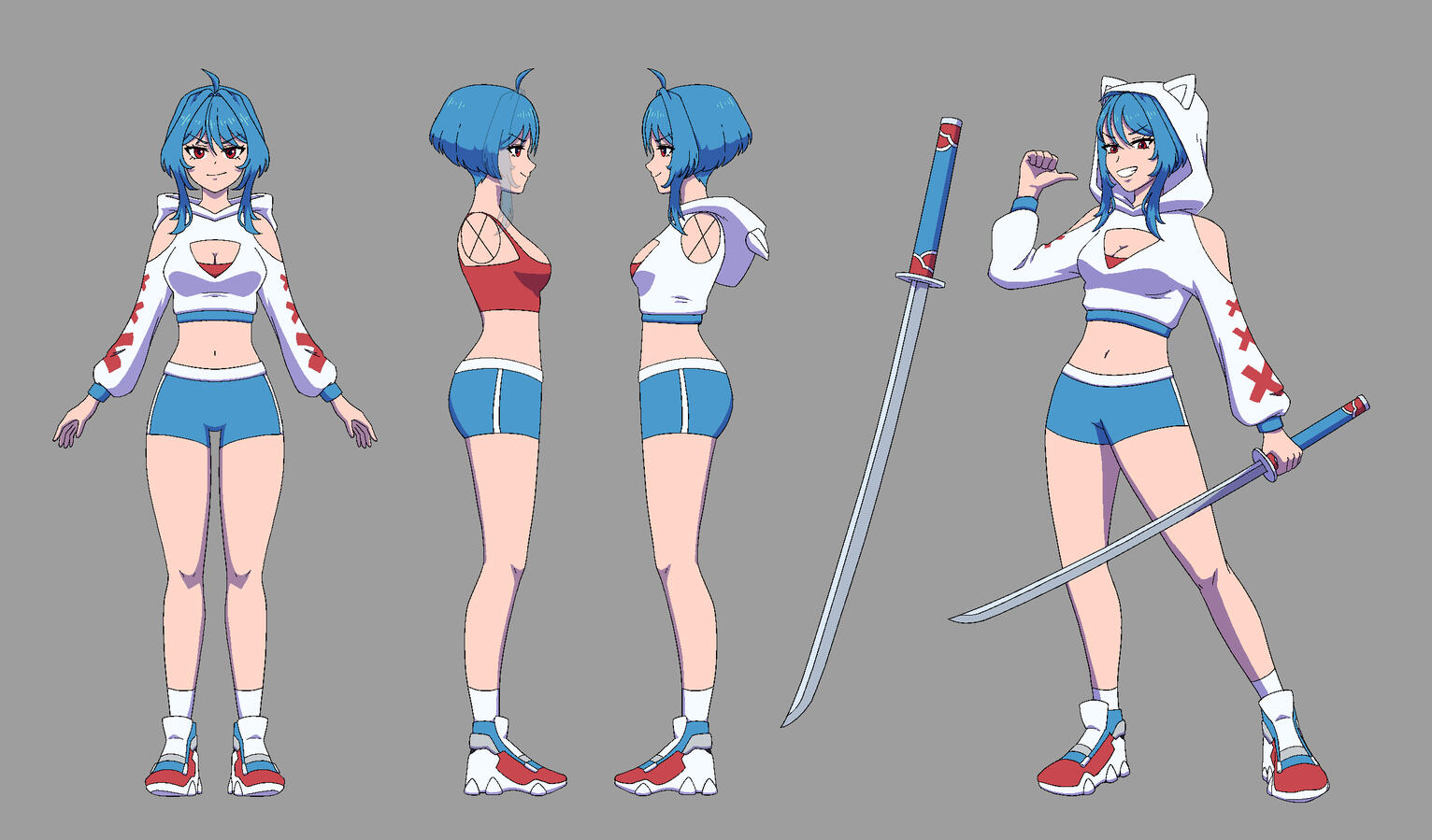 Pakuru fullbody design (RED SQUARE Keyboard) Pakuru fullbody design (RED SQUARE Keyboard)